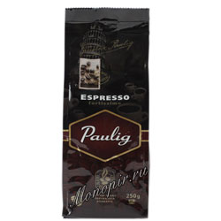 Кофе Paulig Espresso Fortissimo в зернах 250 г