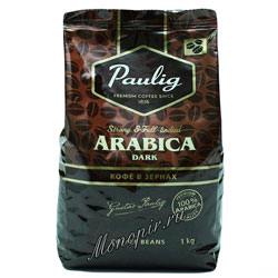 Кофе Paulig в зернах Arabica Dark 1 кг