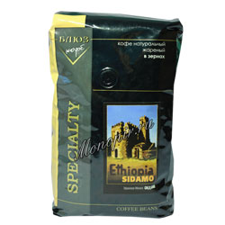 Кофе Блюз в зернах Ethiopia Sidamo 1 кг