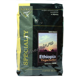 Кофе Блюз в зернах Ethiopia Yirgacheffee 1 кг