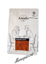 Кофе Amado молотый Бразильский Сантос 200 гр