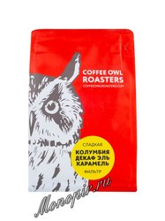 Кофе Owl в зернах Сладкая Колумбия Декаф Эль Карамель 200 г