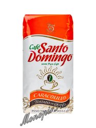 Кофе Santa Domingo в зернах Caracolillo 454 гр