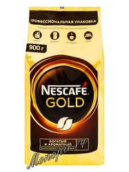 Кофе Nescafe Gold растворимый 900 г