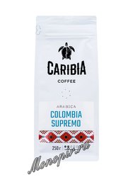 Кофе Caribia Colombia Supremo в зернах 250 г