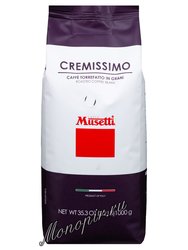 Кофе Musetti в зернах Cremissimo 1 кг