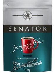 Кофе Senator натуральный растворимый сублимированный с добавлением молотого Americano 75 гр