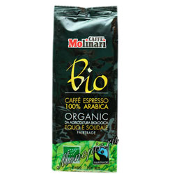 Кофе Molinari молотый Bio Organic 250 гр