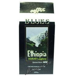 Кофе Блюз молотый Ethiopia Harar 200 гр