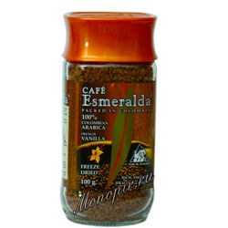 Кофе Cafe Esmeralda растворимый ФРАНЦУЗСКАЯ ВАНИЛЬ 100гр