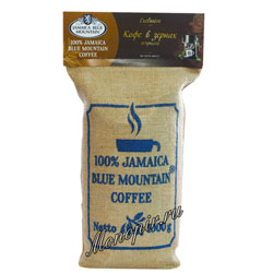 Кофе Jamaica Blue Mountain в зернах средней обжарки  1 кг