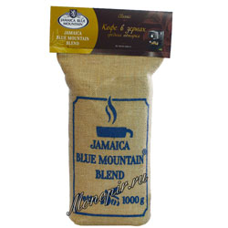 Кофе Jamaica Blue Mountain Blend в зернах 1 кг