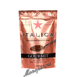 Кофе Italica растворимый Gourmet 100 гр (пакет)