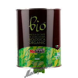 Кофе Molinari в зернах Biologica Organic 3 кг