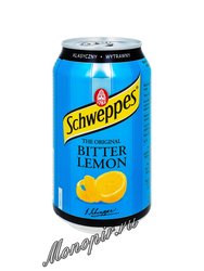 Газированный напиток Schweppes Bitter Lemon 330 мл