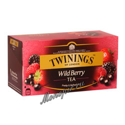 Чай Twinings Зеленый Лесные Ягоды (25 пакетиков)