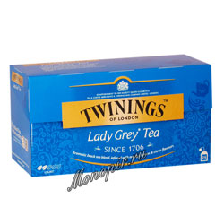 Чай Twinings Lady Grey (25 пакетиков)