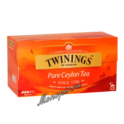 Чай Twinings Цейлон (25 пакетиков)