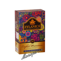 Чай Zylanica Ceylon Premium Earl Grey черный c бергамотом 100 гр