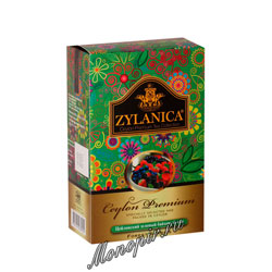 Чай Zylanica Ceylon Premium зеленый  Лесные ягоды 100 гр