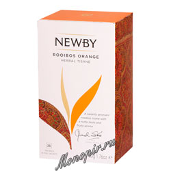 Чай пакетированный Newby Ройбуш и апельсин 25 шт