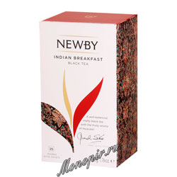 Чай пакетированный Newby Индийский завтрак 25 шт