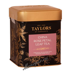 Чай Taylors of Harrogate China Rose Petal / Лепесток розы 125 гр