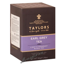 Чай пакетированный Taylors of Harrogate Earl Grey / Эрл Грей 20 шт