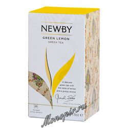 Чай Newby Зеленый лимон 25 шт