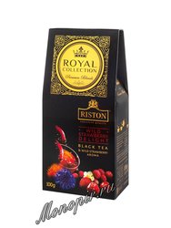 Чай Riston Wild Strawberry черный  ароматизированный 100 г