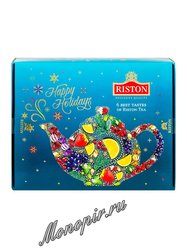 Riston Набор чая ассорти 6 видов Счастливых праздников