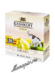 Чай Bashkoff Earl Grey черный с бергамотом в пакетах 100 шт