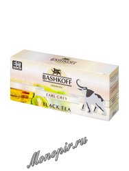 Чай Bashkoff Earl Grey черный с бергамотом в пакетах 25 шт