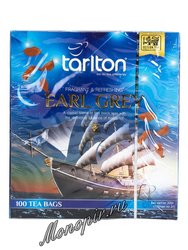 Чай Tarlton Earl Grey черный в пакетиках 100 шт * 2 г