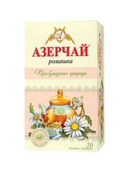 Чай Азерчай травяной с ромашкой (20 пак)