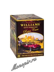 Чай Williams Солнечный бульвар (Retro Cars) черный Оранж Пеко 125 г