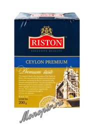 Чай Riston Ceylon Premium черный крупнолистовой 200 г