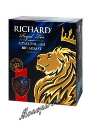 Чай Richard Royal English Breakfast черный 100 пакетиков по 2 г