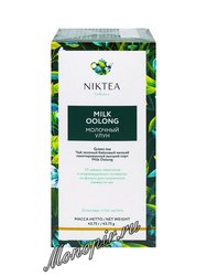 Чай Niktea Milk Oolong зеленый, ароматизированный в пакетиках 25 шт
