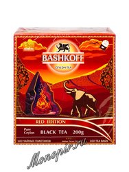 Чай Bashkoff Red Edition черный в пакетах 100 шт