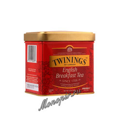 Чай Twinings English Breakfast Tea 100 гр