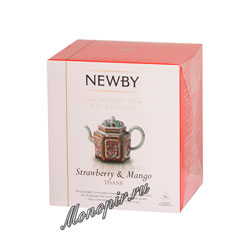 Чай Newby Клубника и манго в пирамидках 15 шт