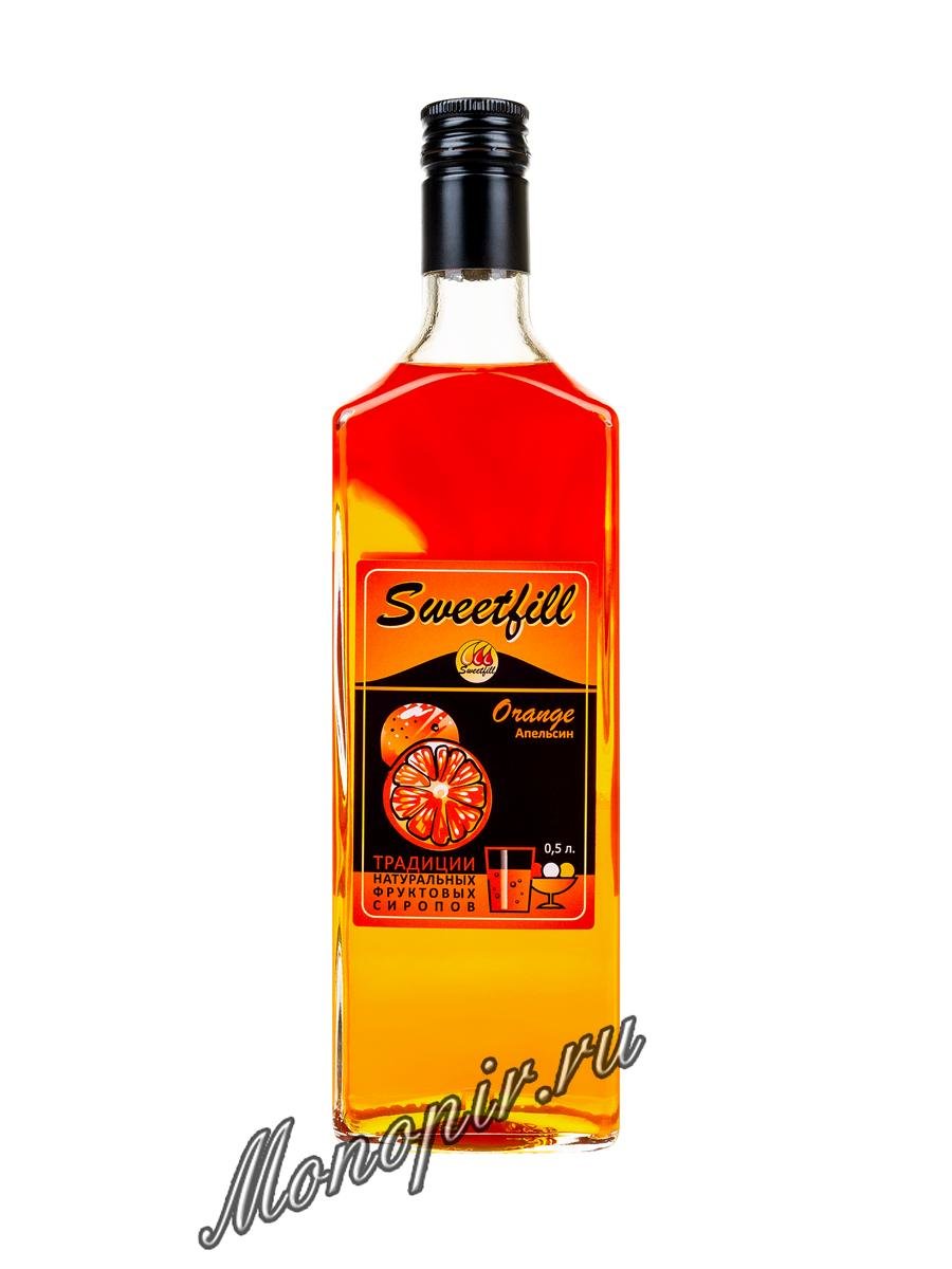 Сироп Sweetfill Апельсин 0,5 л