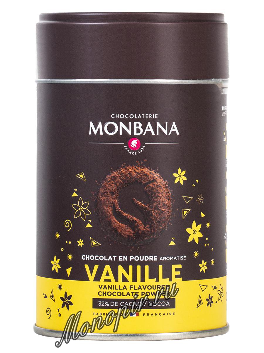 Горячий шоколад Monbana Ваниль 250 гр