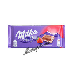 Шоколад Milka Strawberry 100 гр