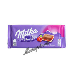 Шоколад Milka Raspberry Cream 100 гр