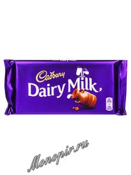 Шоколад Cadbury Dairy Milk Tablet плитка 200 г