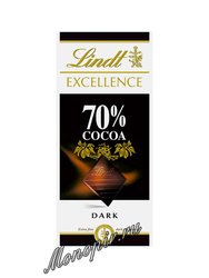 Шоколад в плитках Lindt Excellence Горький 70% какао 100 г