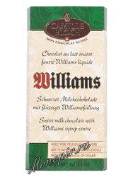 Camille Bloch. Молочный шоколад с грушевой водкой Williams 100 г