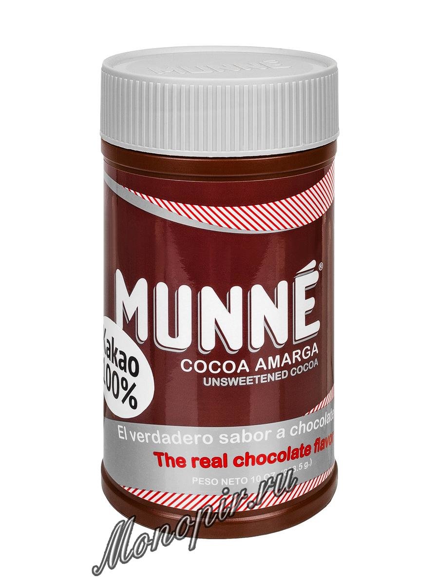 Натуральный какао Munne Amarga в банке 283,5 гр